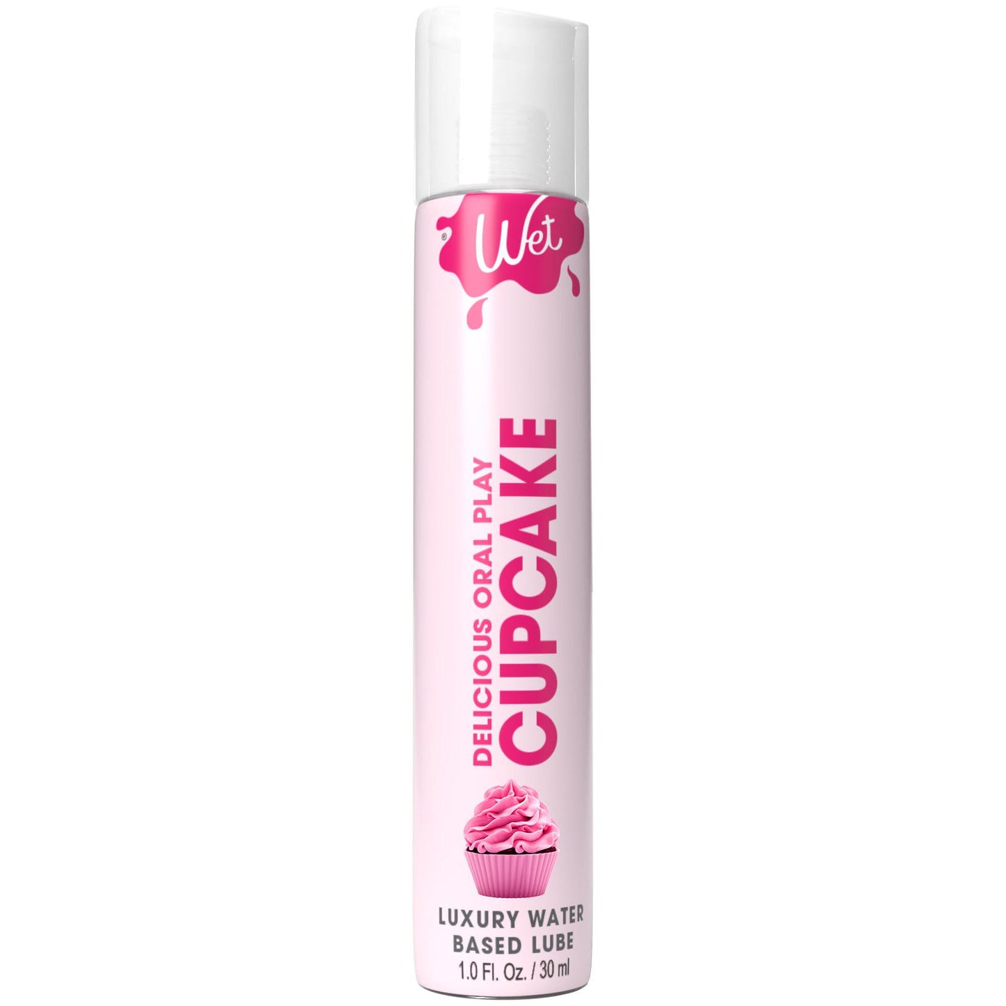 \"Wet Delicious Oral Play - Cupcake - Waterbased Flavored Lube 1 Oz WT21540\"