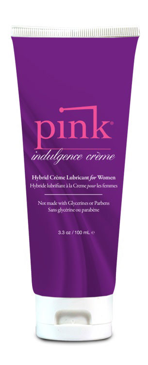 Pink Indulgence Creme Hybrid Lubricant for Women - 3.3 Oz. / 100 ml