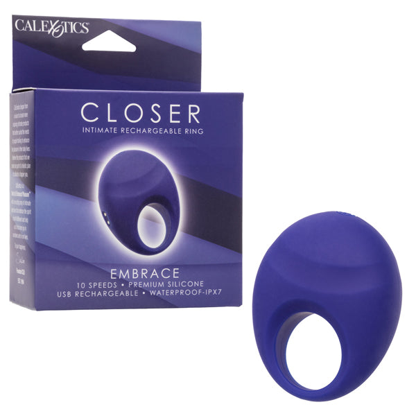 Closer Intimate Rechargeable Ring Embrace - Purple