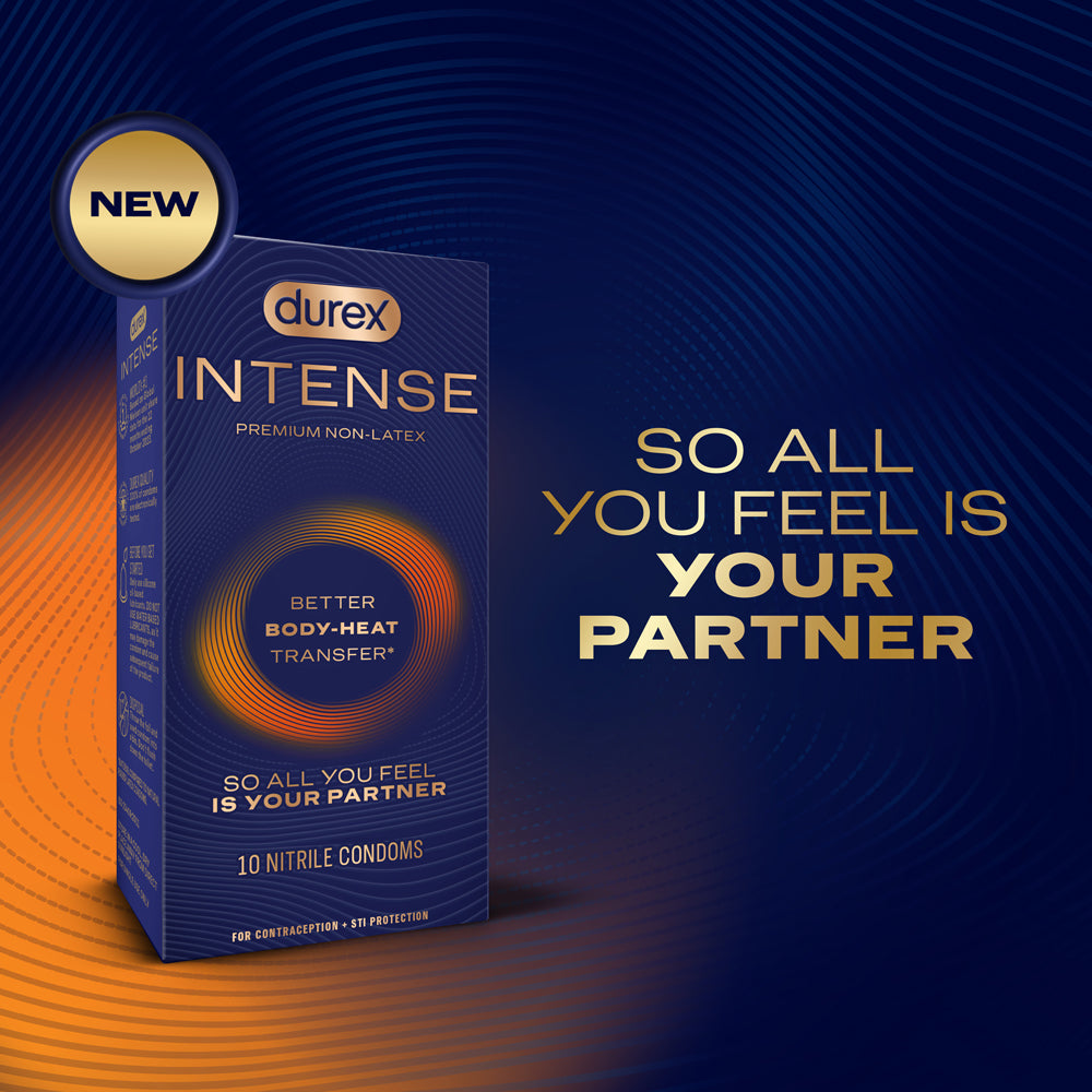 Durex Intense Nitrile Condoms 10 Pack Pack
