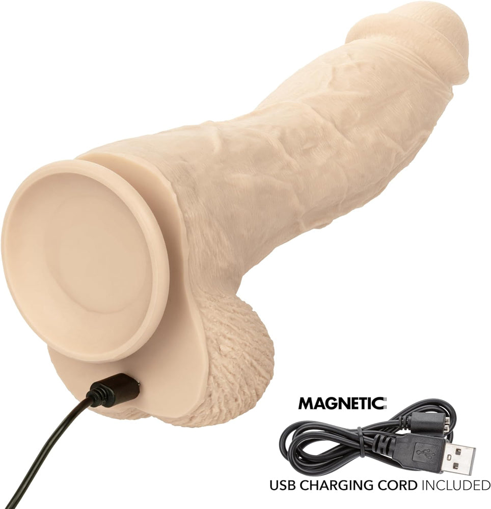 Silicone Rechargeable Big Dick Energy Studs - Ivory