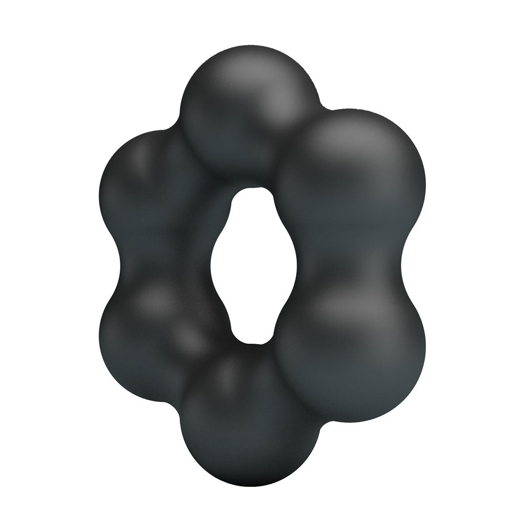 Clauzell - Cockring Super Soft Silicone - Black BI-210352