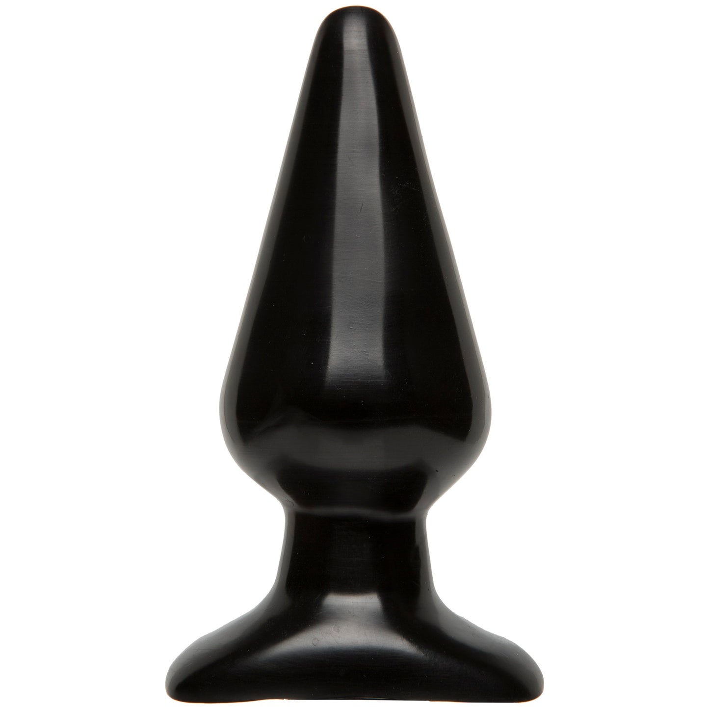 \"Classic Butt Plug Smooth - Large - Black DJ0244-06\"