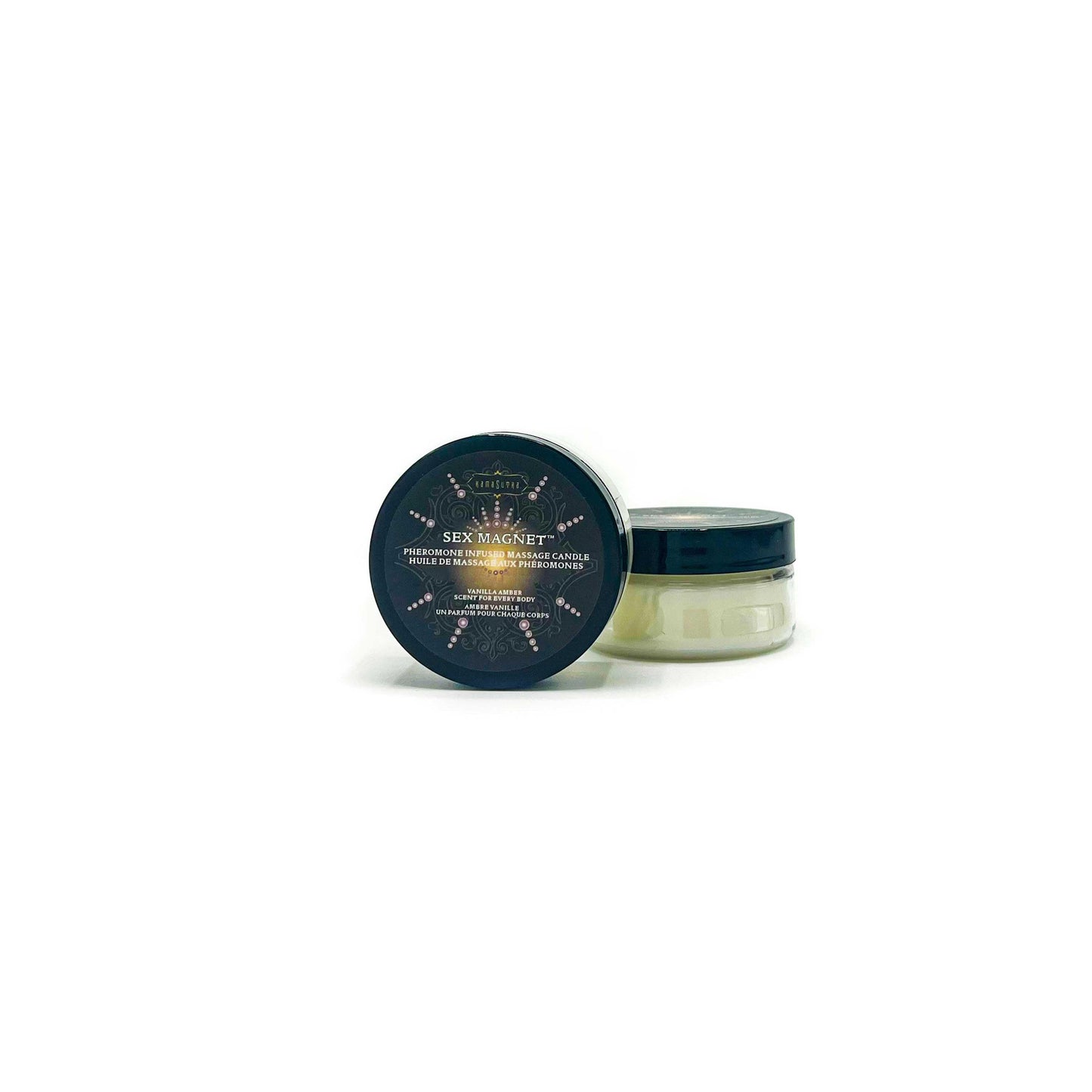 \"Sex Magnet Pheromone Massage Candle - Vanilla Amber 1.7 Oz KS12063\"