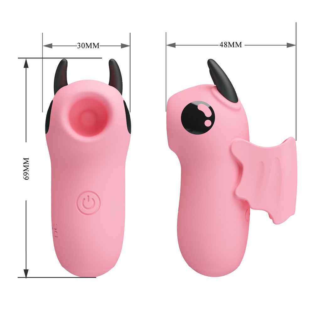 Magic Devil Finger Vibrator - Pink