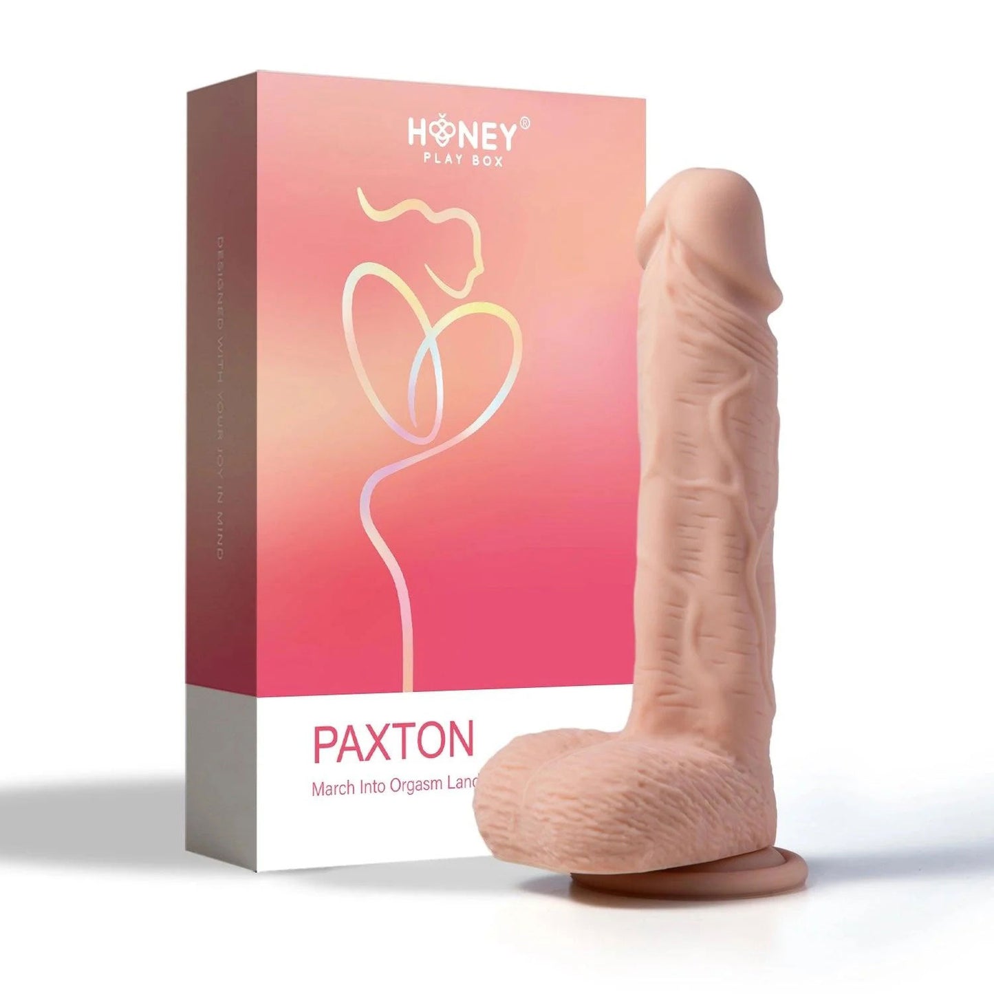 Paxton-App Controlled 7.5\" Realistic Thrusting Penetrator Dildo