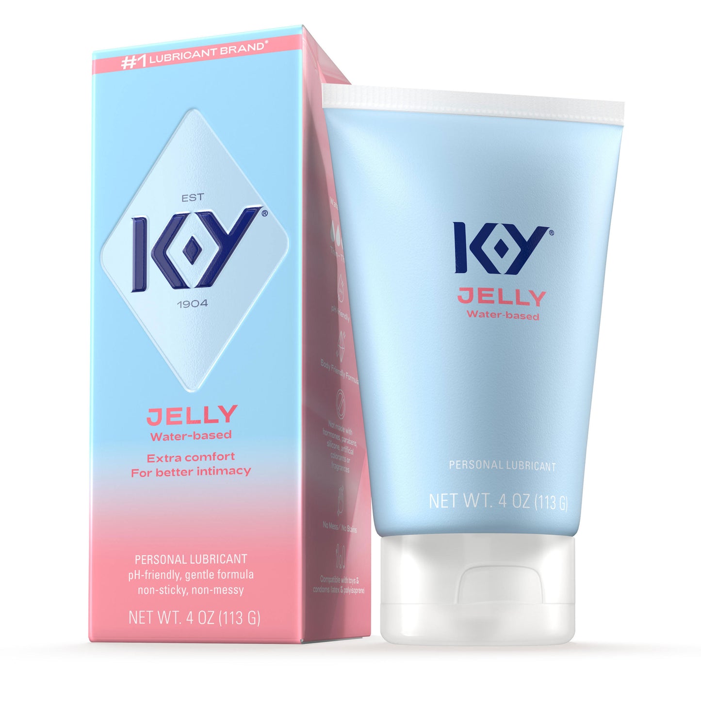 K-Y Jelly 4 Oz Tube - Large