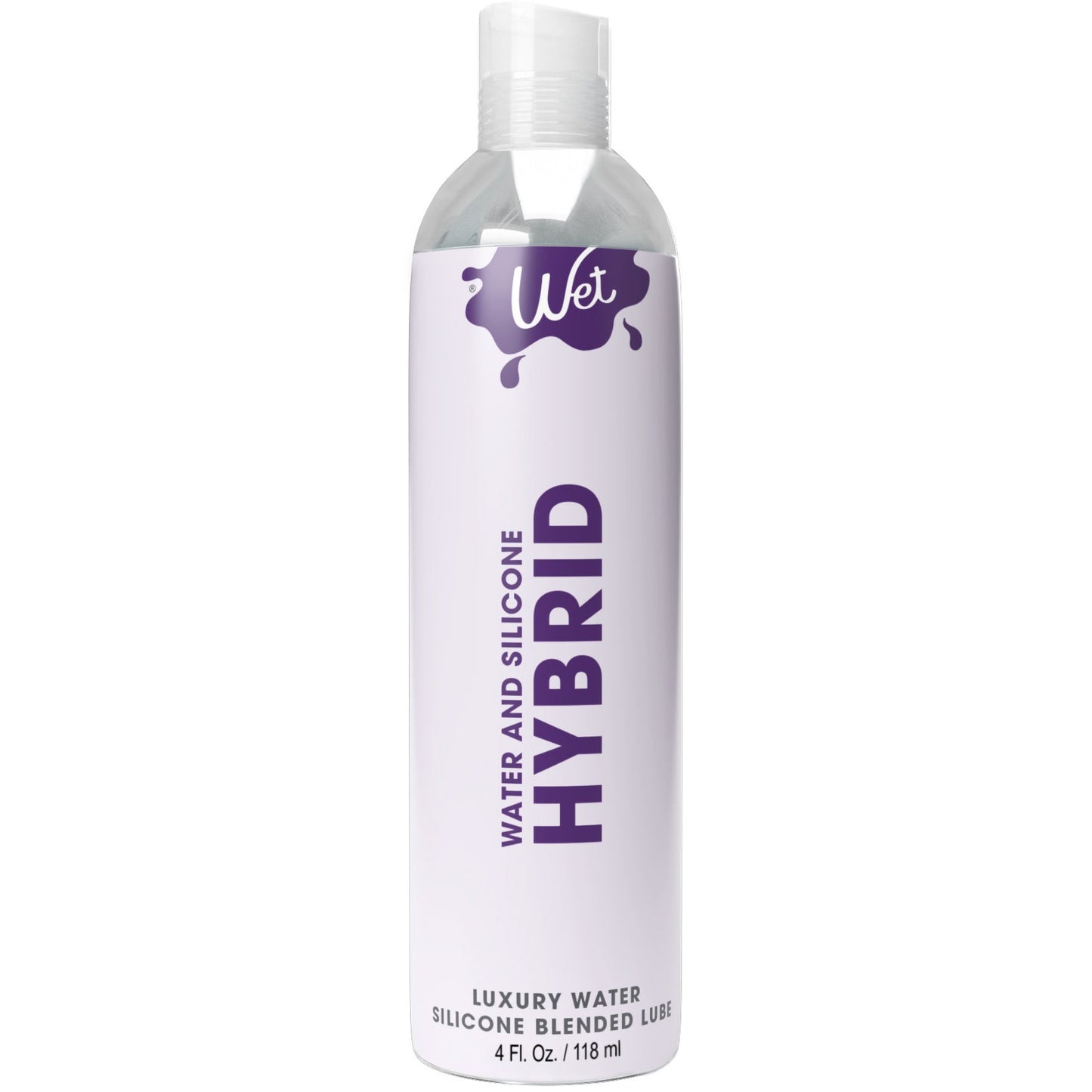 Wet Hybrid Luxury Water/silicone Blend Based  Lubricant 4 Oz