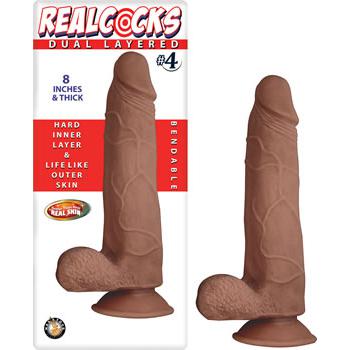 Realcocks Dual Layered #4 - Brown NW2783-2