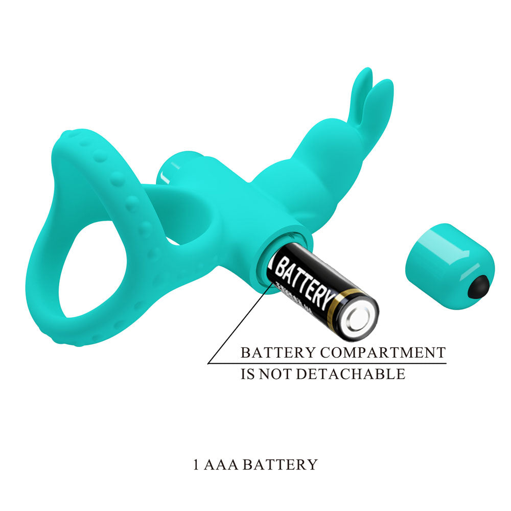 Passionate Figgy Penis Ring - Turquoise