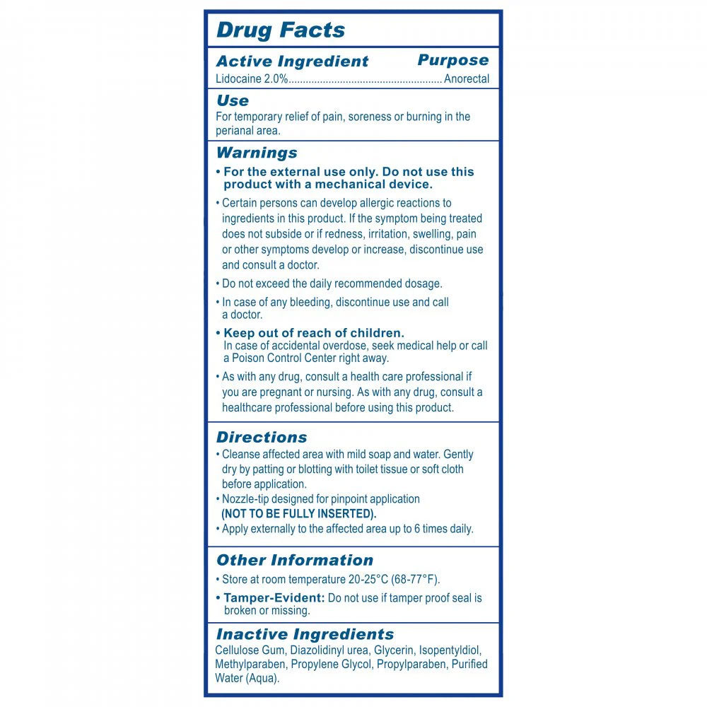 Relax Desensitizing Lubricant With Nozzle Tip - 4 Oz. 118ml