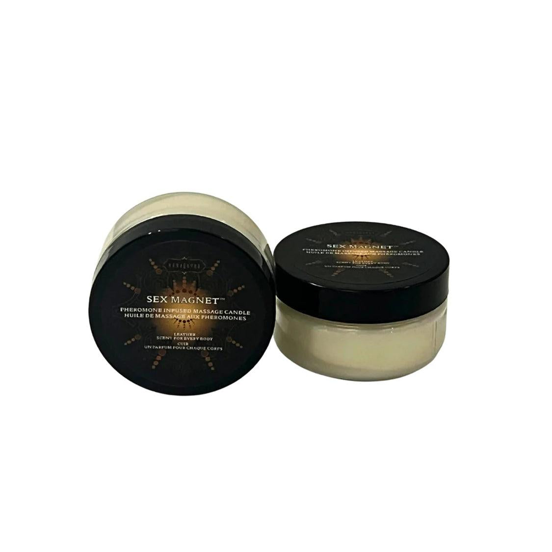Leather Pheromone Massage Candle 1.7oz KS-12075