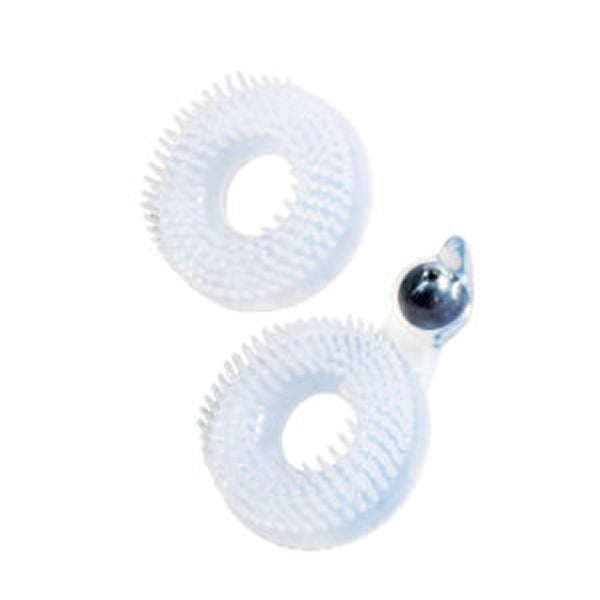 Enhancer Dual Love Rings - Clear NW3236-1