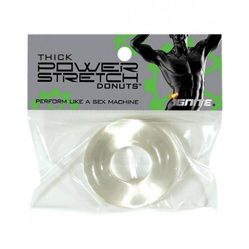 Thick Power Stretch Donuts - Clear