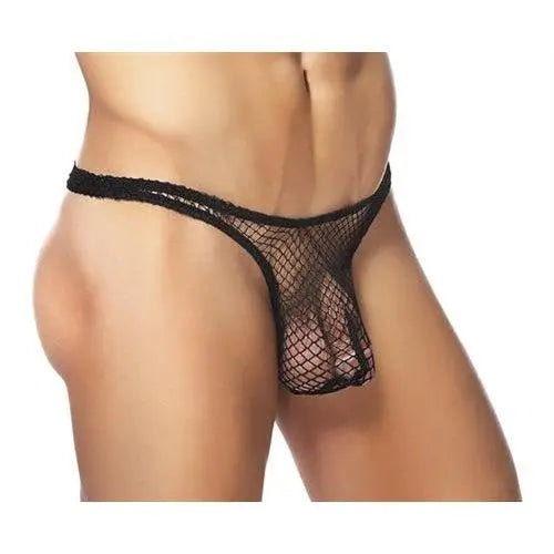 Bong Thong Stretch Net Black Large-Extra Large - Black