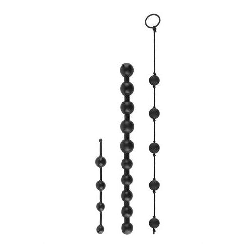 Anal Fantasy Collection Beginners Bead Kit - Black PD4643-23