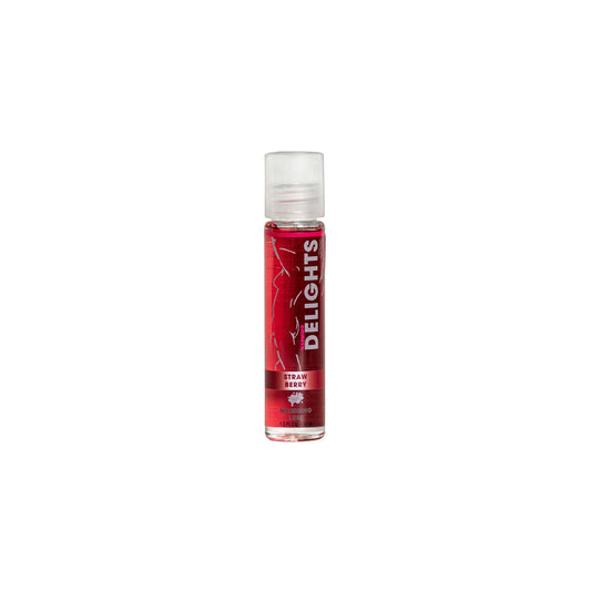 Wet Warming Fun Flavors - Strawberry - 4 in 1 Lubricant 1 Oz