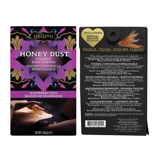 Honey Dust Raspberry Kiss 1 Oz - Your Adult Toy Store