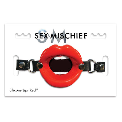 Sex and Mischief Silicone Lips - Red