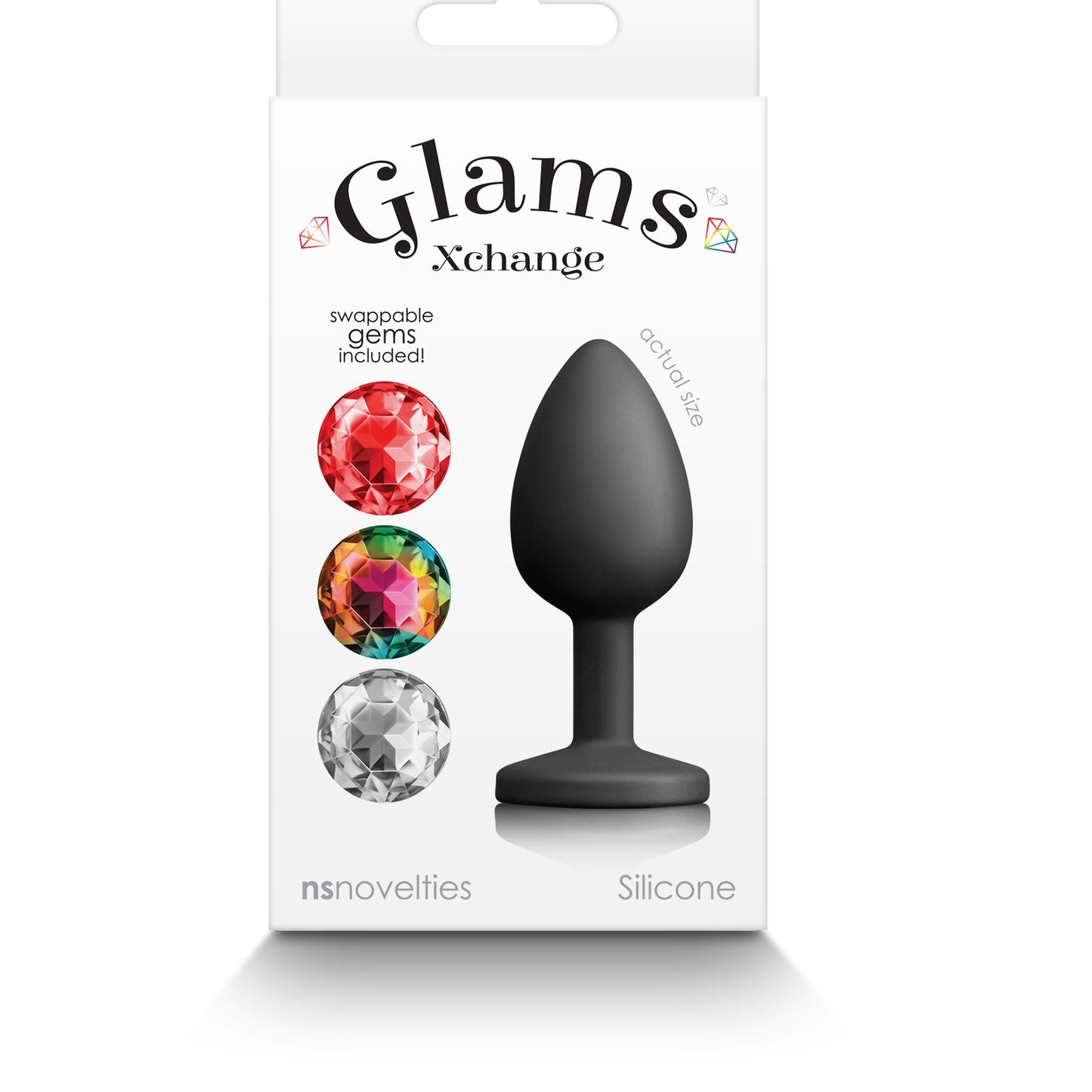 Glams Xchange Round - Small - Black