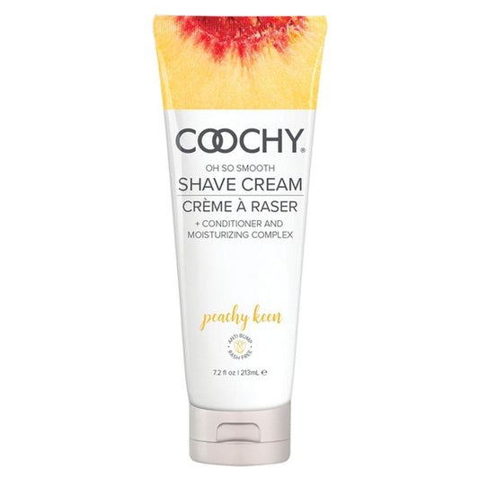 Coochy Oh So Smooth Shave Cream - Peachy Keen 7.2 Fl Oz 213ml