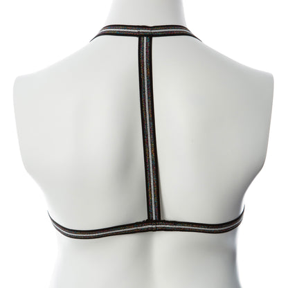 Gender Fluid Silver Lining Harness - Small/large - Multi-Color