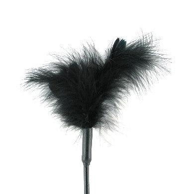 Sex and Mischief Feather Tickler - Black - Your Adult Toy Store