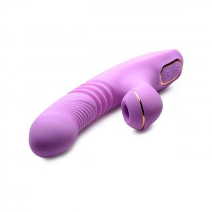 Shegasm Thrusting Suction Rabbit - Purple