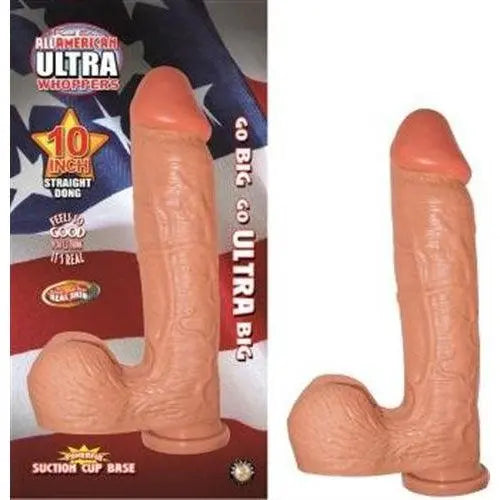 All American Ultra Whoppers - 10 in Straight Dong -Flesh