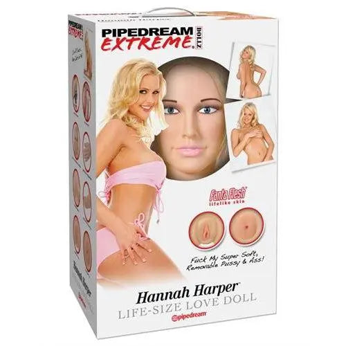 Pipedream Extreme Dollz Hannah Harper Life Size Love Doll - PDX Brands Your Adult Toy Store Pipedream Extreme Dollz Hannah Harper Life Size Love Doll - PDX Brands Your Adult Toy Store