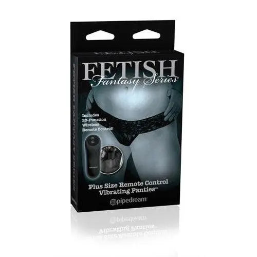 Fetish Fantasy Series Limited Edition Control Vibrating Panties - Plus Size PD4422-23