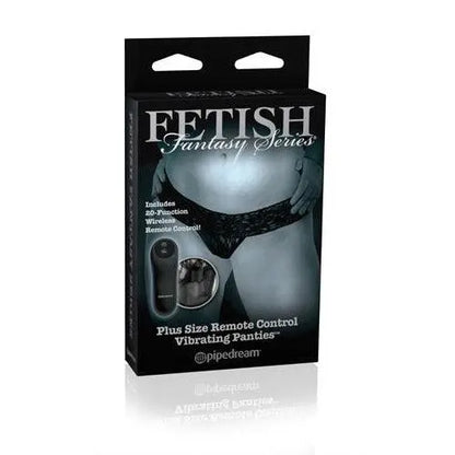 Fetish Fantasy Series Limited Edition Control Vibrating Panties - Plus Size PD4422-23