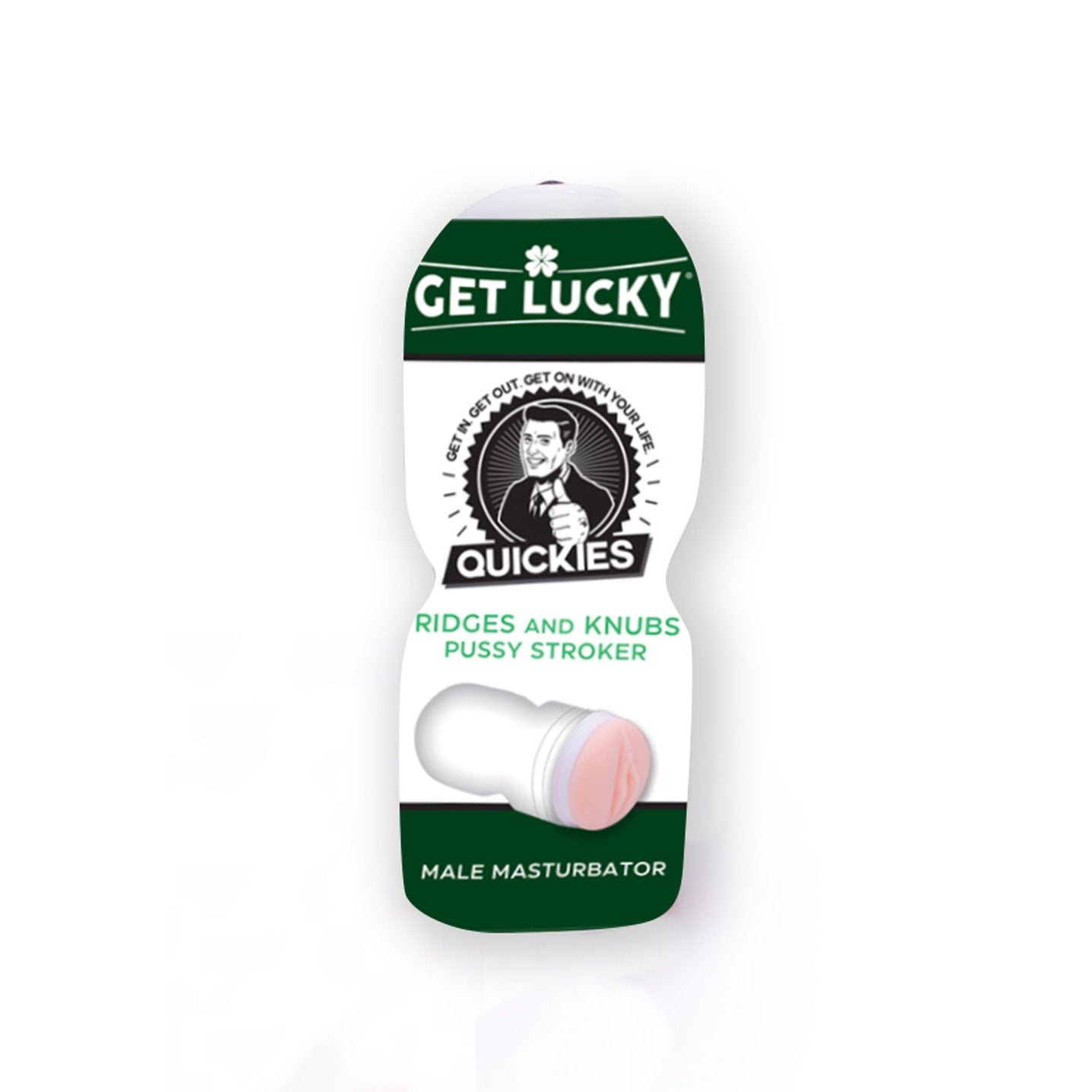 Get Lucky Quickies Ridges and Knubs Pussy Stroker