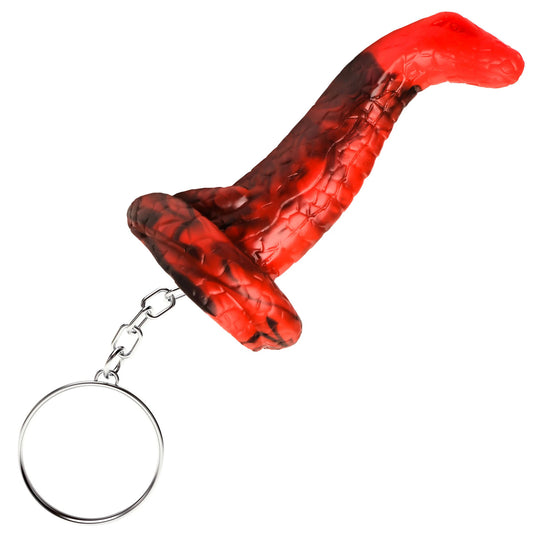 King Cobra Keychain - Red