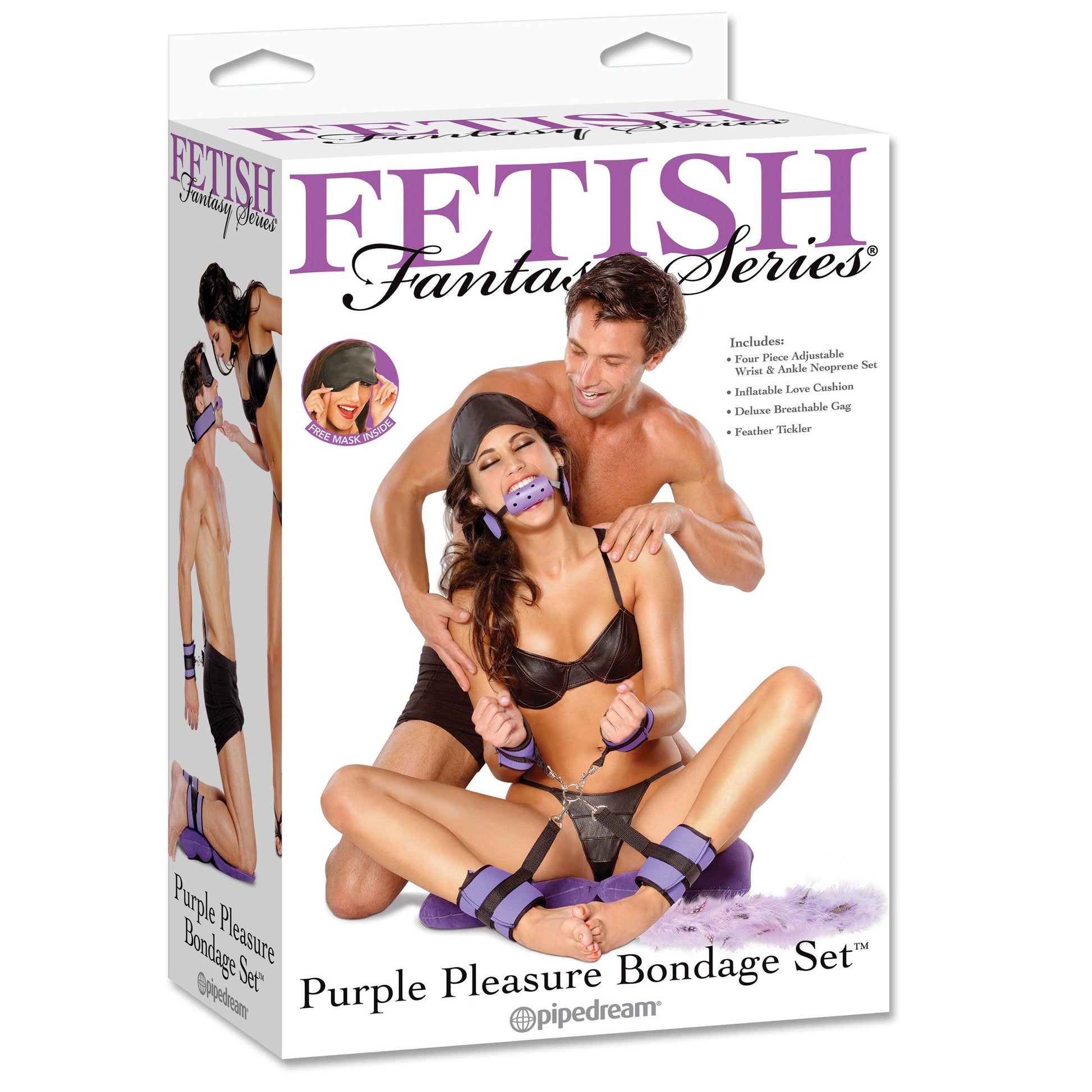 Ff Purple Pleasure Bondage Set