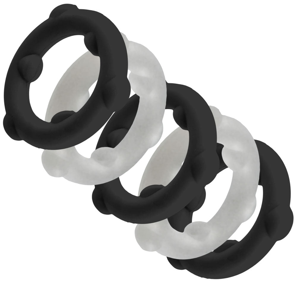 Gearheads 5 Pack Spinner Rings - Black Vapor OX-3203-VPBK