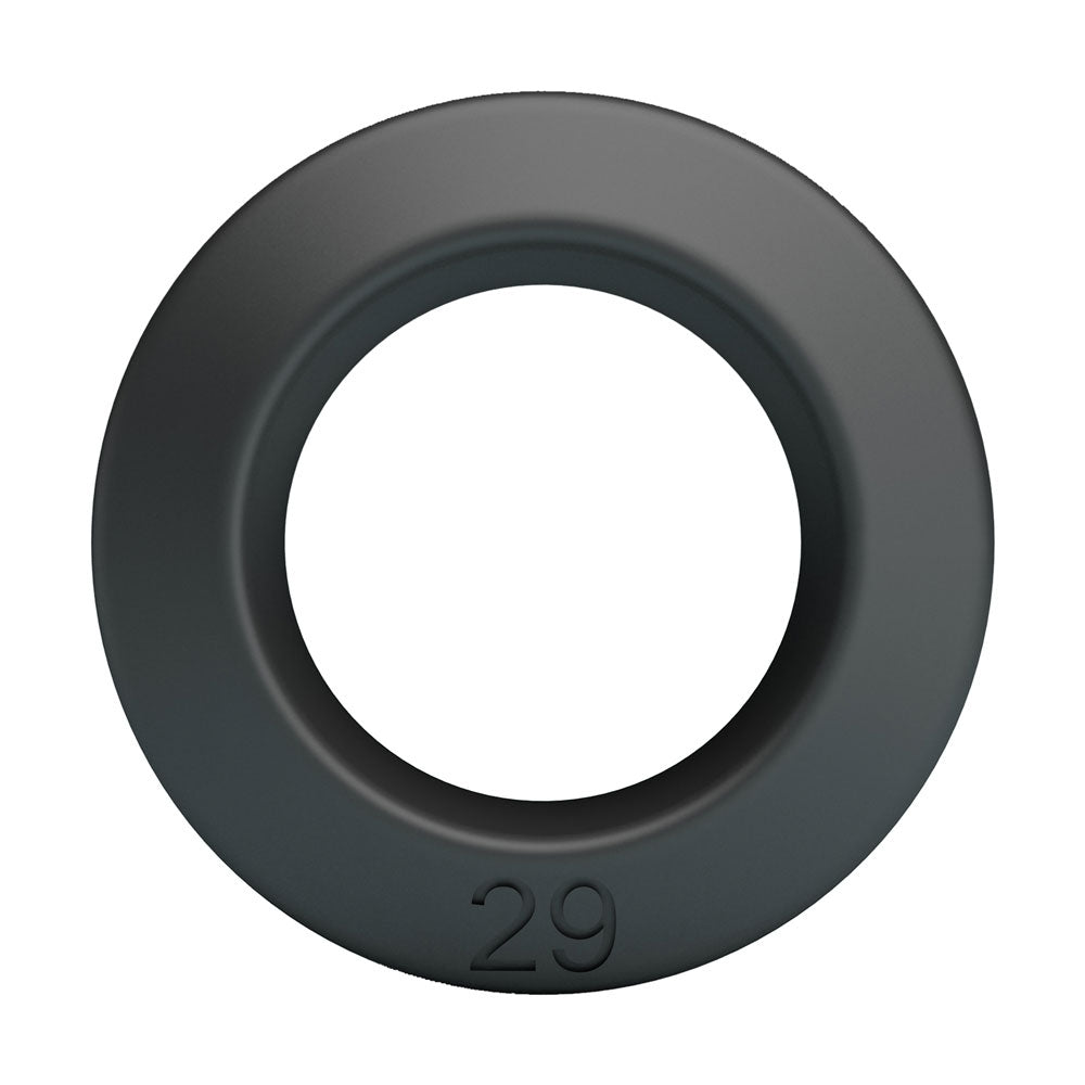 Brodan - Cockring Super Soft Silicone - Black BI-210351