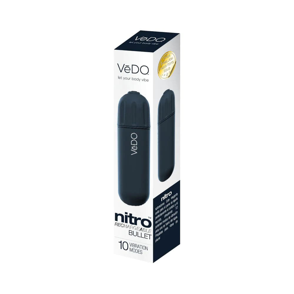 Nitro Rechargeable Bullet - Black