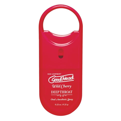 \"Goodhead to Go Deep Throat Spray - Wild Cherry DJ1360-32-CD\"
