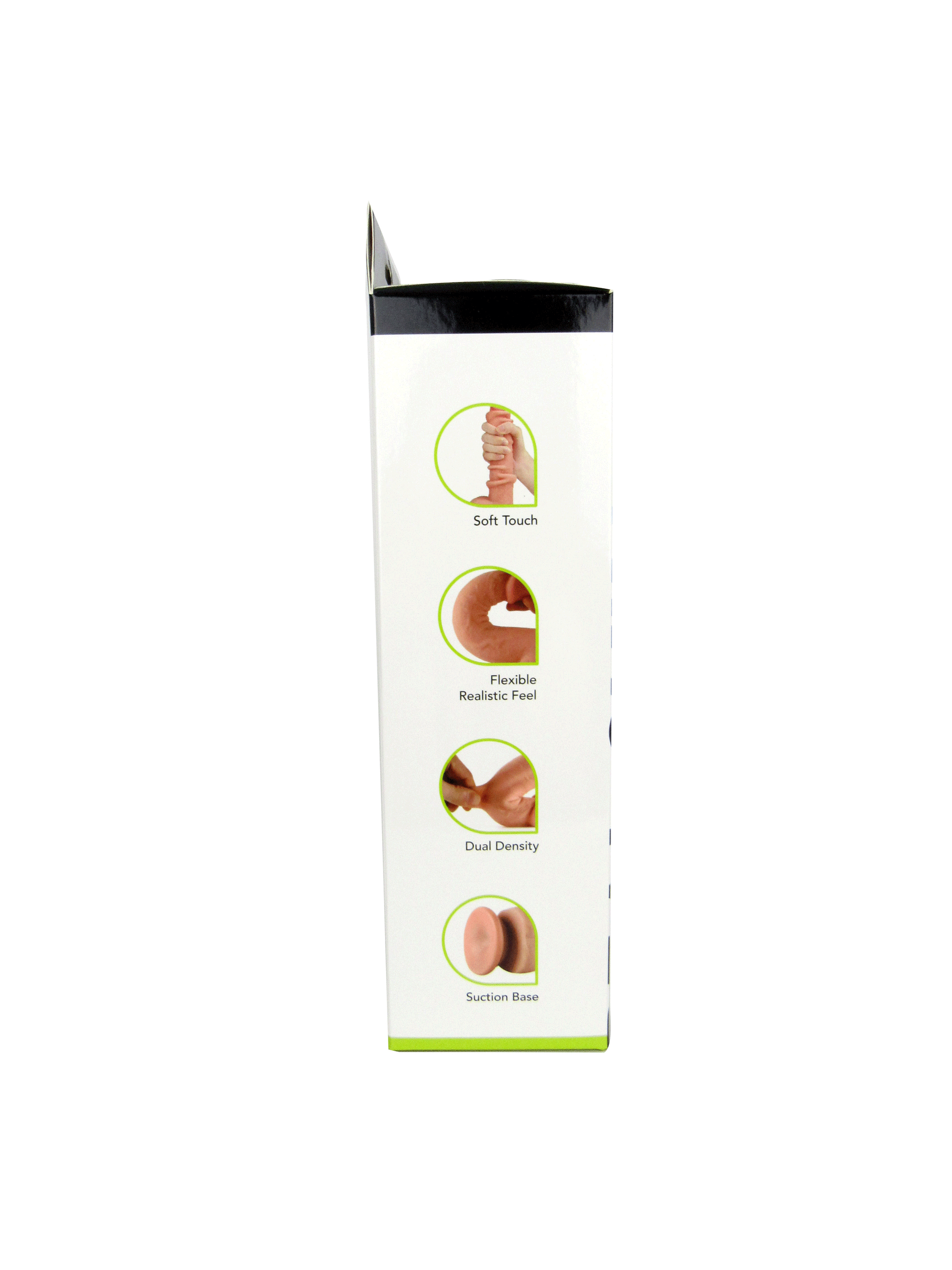 Get Lucky 8 Inch Real Skin Dildo - Tan