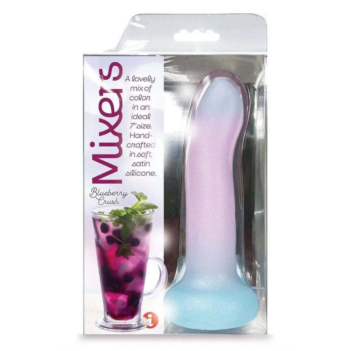 Mixers Blueberry Crush 8 Dildo - Pink Lavender Blue IC1331
