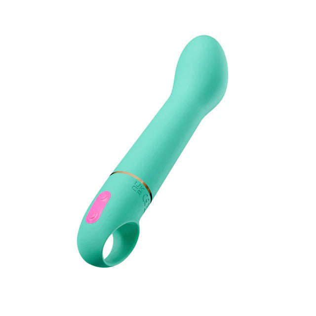 Aria - Flirty Af 2.0 - Rechargeable Vibe - Teal BL-22922