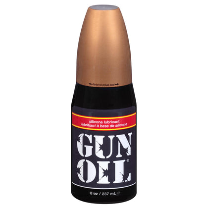 \"Gun Oil Silicone Lubricant - 8 Oz. GO-8\"