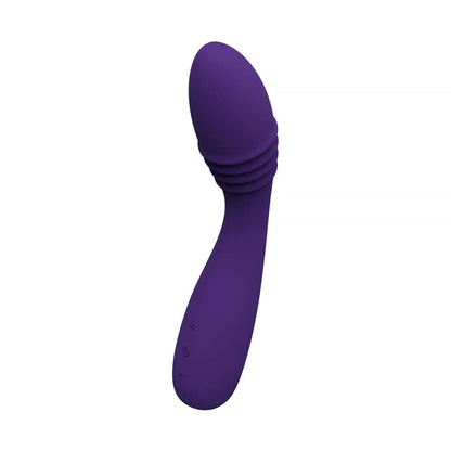 Ohni Rechargeable G-Spot Thrusting Vibe - Purple VI-P2713