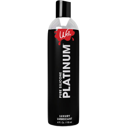 \"Wet Platinum - Luxury Silicone Based Lubricant 8 Oz WT27006\"