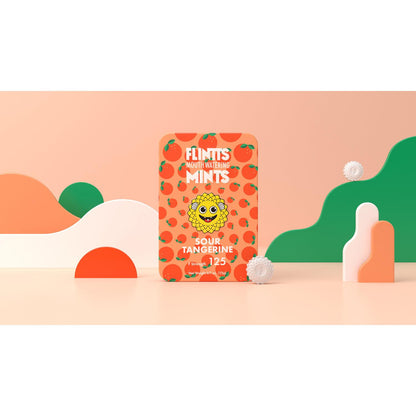 Flintts Mouth Watering Mints Sour Tangerine - F-Strength 175