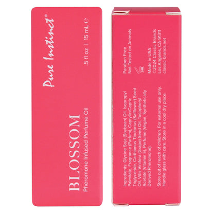 Pure Instinct Pheromone Perfume Oil With Dropper Blossom 15ml | 0.5 Fl Oz