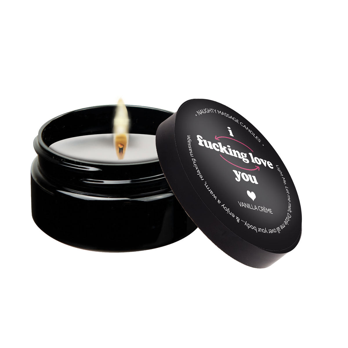 I F*Cking Love You - Massage Candle - 2 Oz - Vanilla KS14304