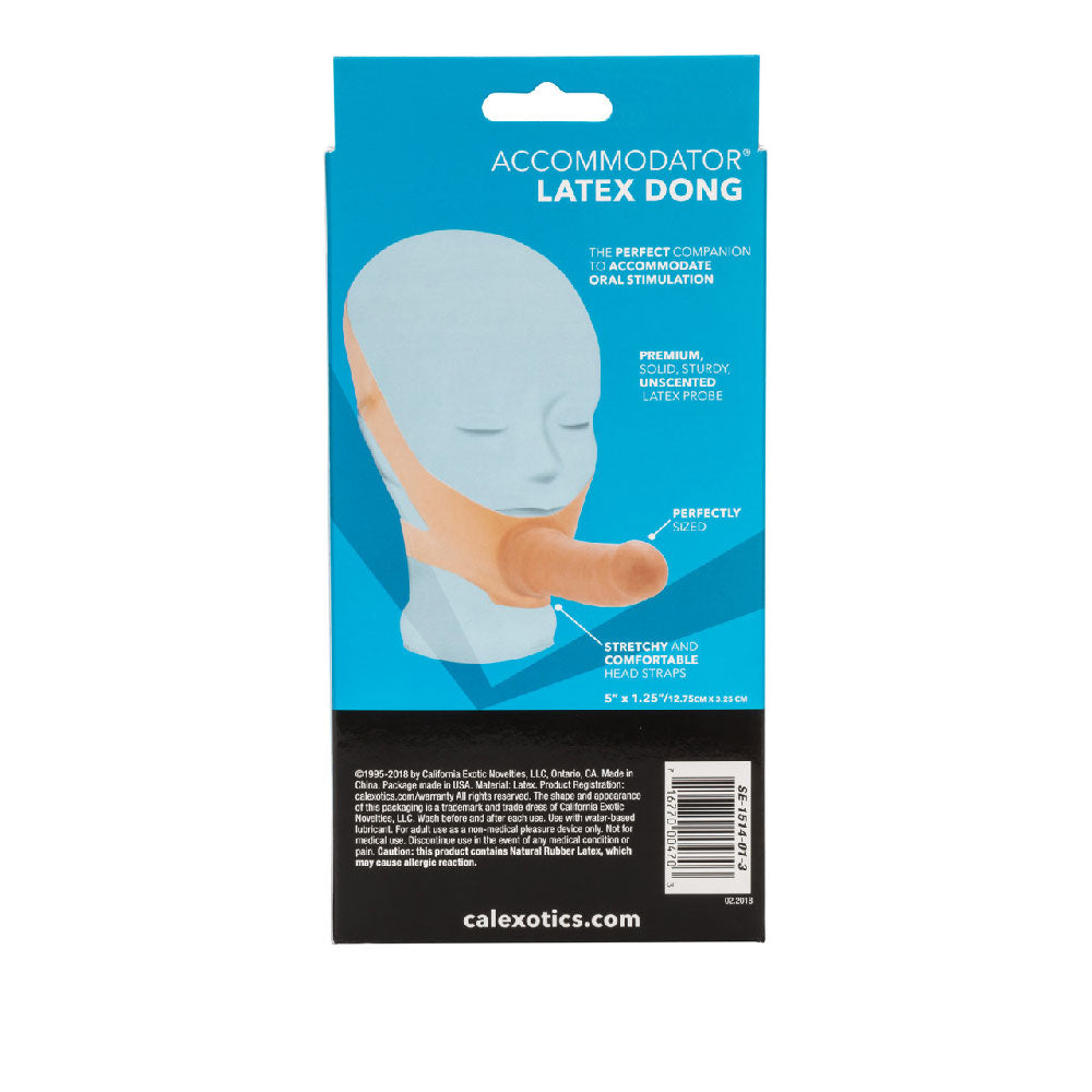 The Original Accommodator Latex Dong - Ivory