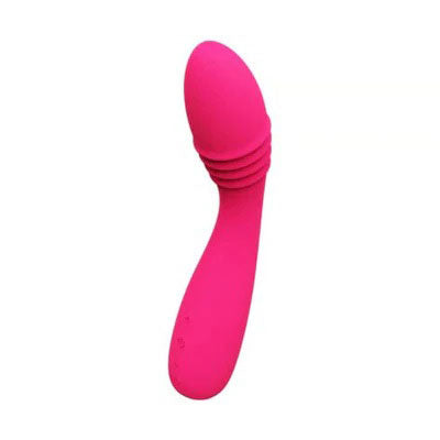 Ohni Rechargeable G-Spot Thrusting Vibe - Pink VI-P2709